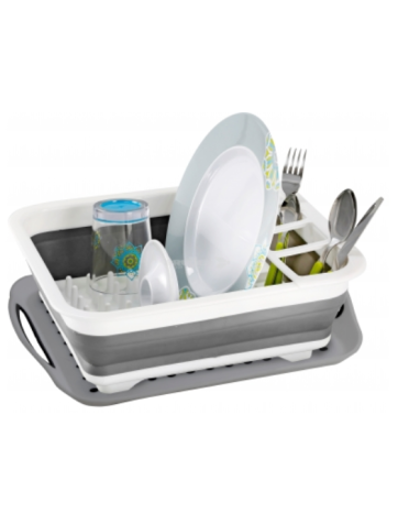 Escurridor plegable Brunner con cubertero Dropper Foldaway