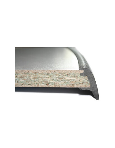 Mesa plegable Brunner Linear 80 Noir