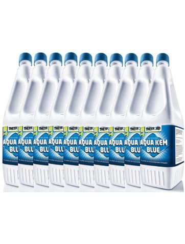 Thetford Aqua kem blue pack 10 unidades (2 Litros/botella)