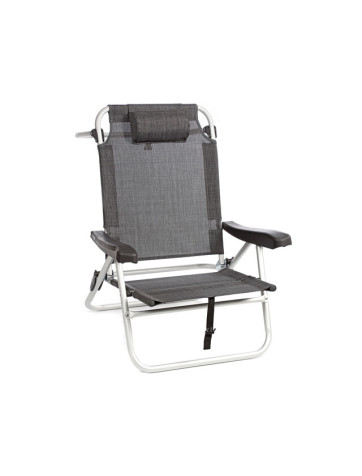 Silla de playa Brunner Siren plegable con reposacabezas