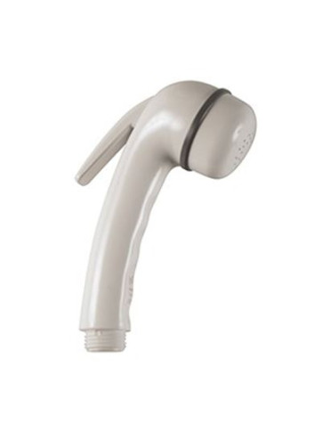 Shower faucet with push button without elbow