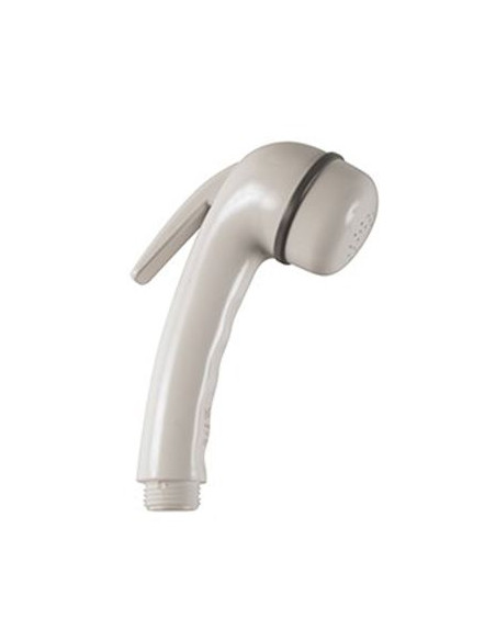 Robinet de douche avec bouton poussoir sans coude Robinet de douche avec bouton poussoir sans coude