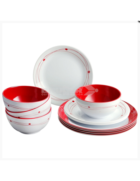 Cosmic Midday Melamine Dinnerware Pack