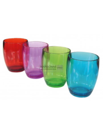 Midland colored glasses 25 cl