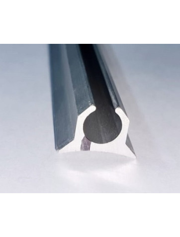 Aluminium-Führungsschiene mit verstärkter Basis 1,25 m Vorlauf oder Wohnwagenschürze
