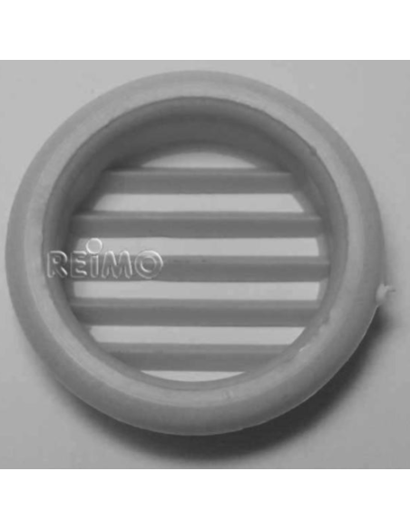 Grelha de ventilação para autocaravana 32mm cinza