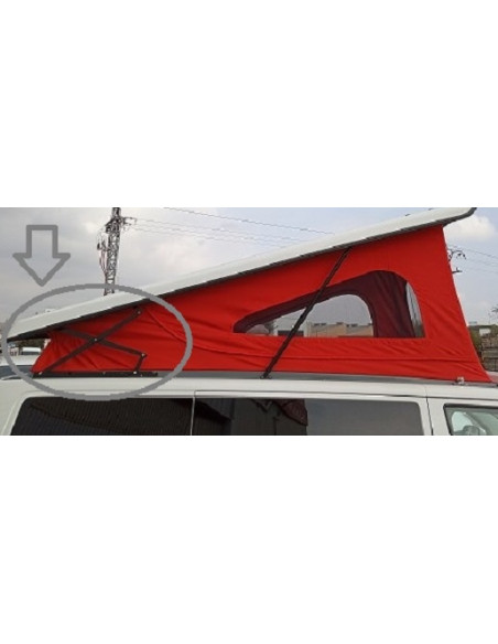 Reimo pop-up roof hinges 2 units