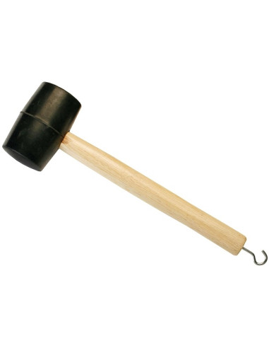 Martello in gomma con gancio