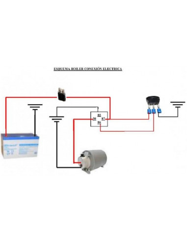 Boiler water heater Elgena Compact 220V/660W of 10 Liters