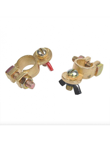 Positive / negative terminals for connection by Pro Plus washer