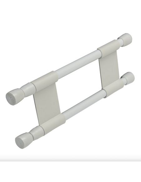 Barres de verrouillage extensibles de 25,5 à 43 cm pour réfrigérateurs et armoires Pro Plus
