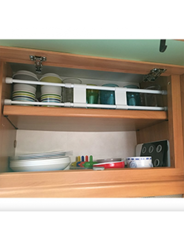 Extendable locking bars from 25.5 to 43 cm for Pro Plus refrigerators and cabinets