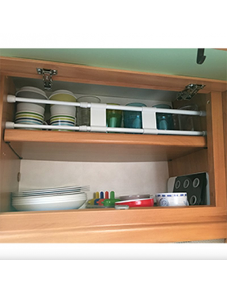 Extendable locking bars from 25.5 to 43 cm for Pro Plus refrigerators and cabinets