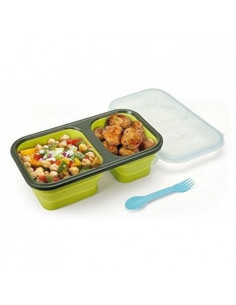 Porta alimentos Jatta de silicona plegable 750 ml.