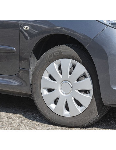 Set of hubcaps for wheel mod. Aura 13inch x4