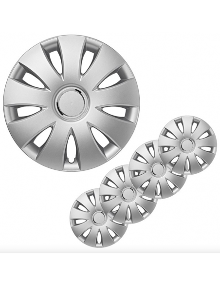 Set of hubcaps for wheel mod. Aura 16 inch x4