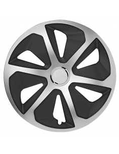 Conjunto de tapacubos para rueda modelo Roco 15 pulgadas x4