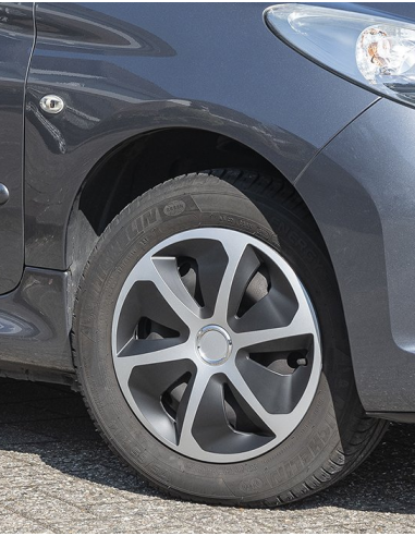 Radkappensatz für Roco-Modellrad 13 Zoll x4