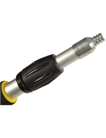 HTD telescopic broom brush with hose connection