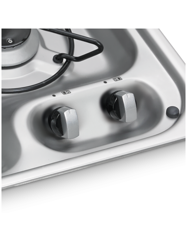 Placa Dometic CE99-ZF AM HBG 2335 com tampa de vidro