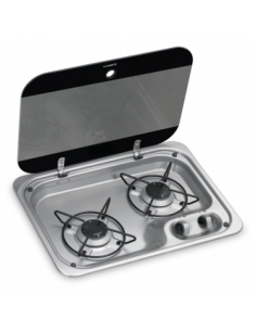 Dometic CE99-ZF AM HBG 2335 hob with glass cover