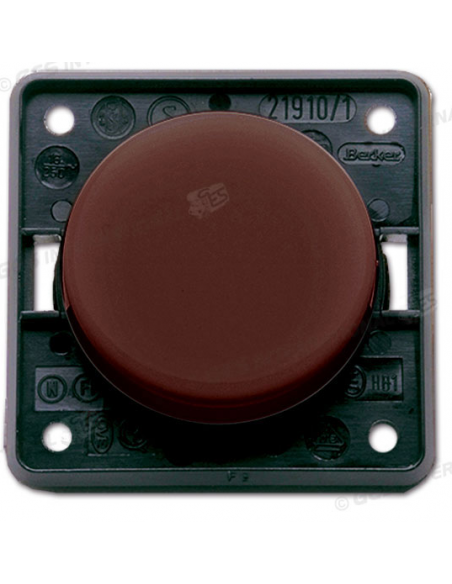 Brown push button / switch