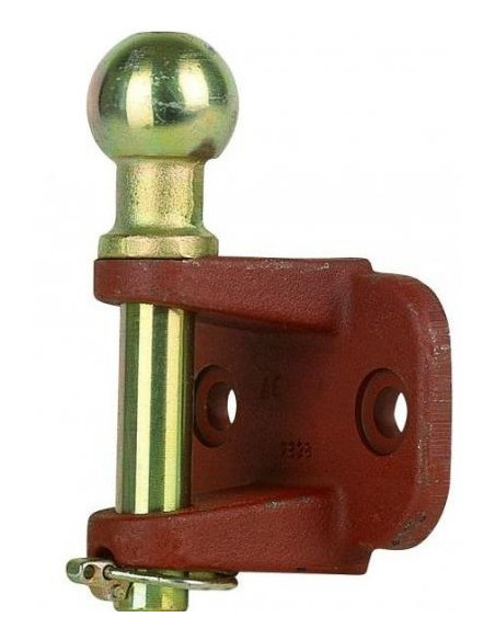 Mixed ball hitch or motorhome trailer