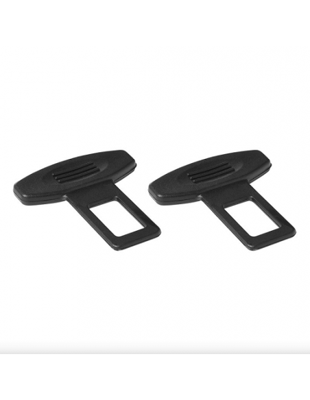 Conjunto de fivela de cinto de segurança de parada de alarme de veículo x2