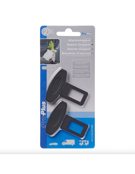 Hebilla para cinturón de seguridad para detener la alarma del vehículo , juego x2 Hebilla para cinturón de seguridad para detener la alarma del vehículo , juego x2