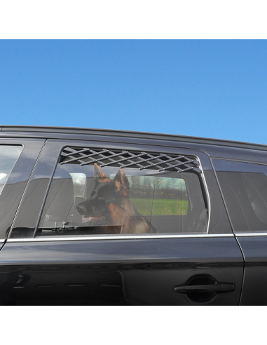 Permanent car window vent