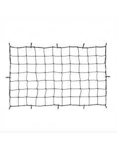 Rede elástica para reboque de carga com ganchos de plástico 90x 150cm