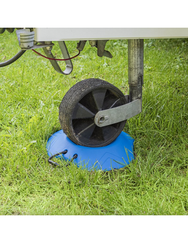 Cale de base pour roue jockey