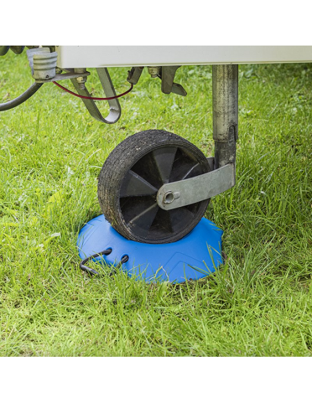 Cale de base pour roue jockey