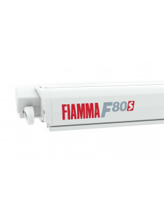 Toldo Fiamma de techo F80S Polar white 3.20 m Royal Grey