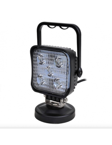 Led work lamp with magnet and 3 meters of 12V cable