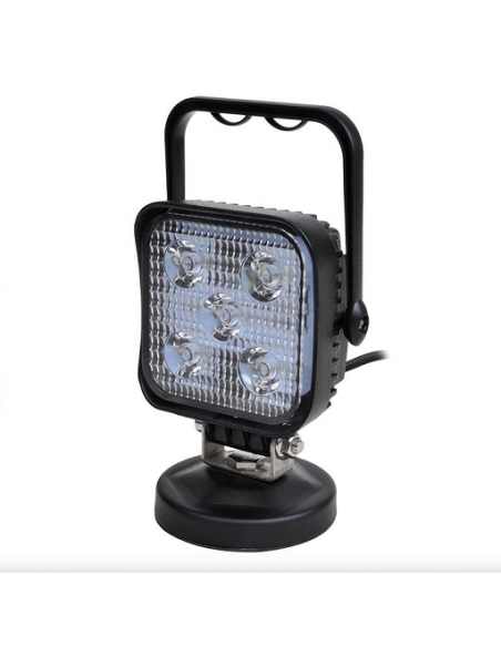 Lampada da lavoro a led con magnete e 3 metri di cavo 12V