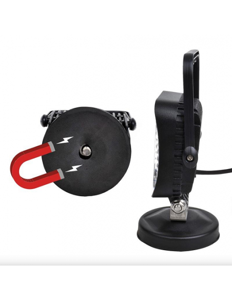 Lampe de travail à led avec aimant et 3 mètres de câble 12V Lampe de travail à led avec aimant et 3 mètres de câble 12V