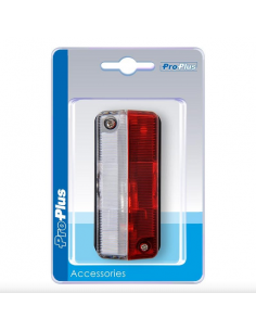 Red/white clearance light 92x42mm