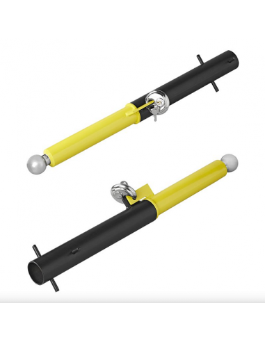 Mât de sécurité avec boule d'attelage / caravane