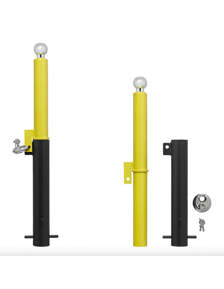 Mât de sécurité avec boule d'attelage / caravane