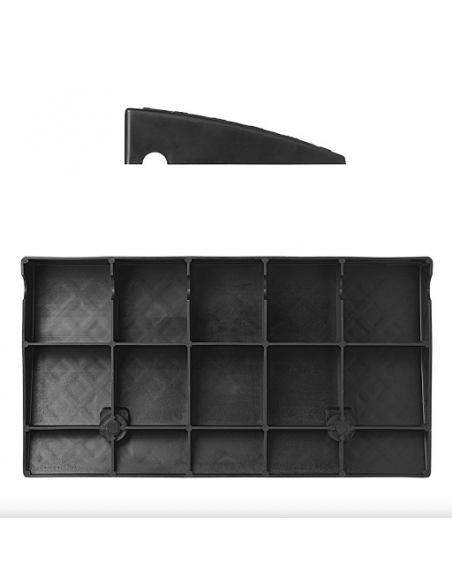 Schwarze Bordsteinrampen 70 mm 2 Stück