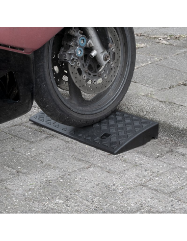 Rampe per cordoli nere 70 mm 2 unità