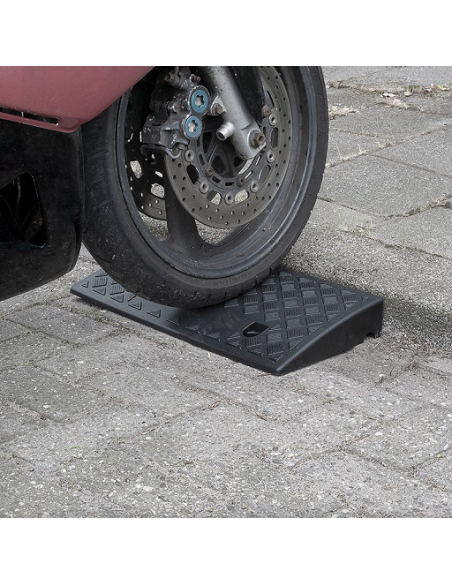 Rampes de trottoir noires 70 mm 2 unités Rampes de trottoir noires 70 mm 2 unités