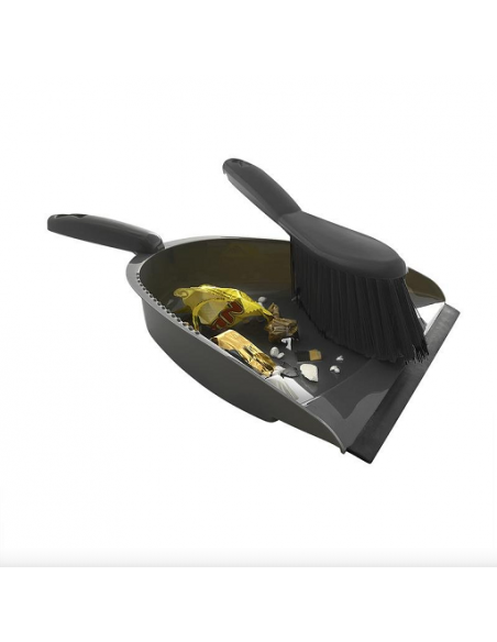 Spazzola a mano e paletta