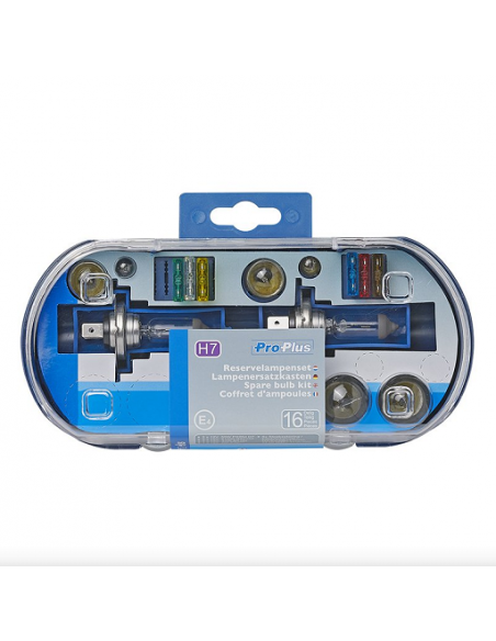 H7 replacement bulbs, 16 pieces