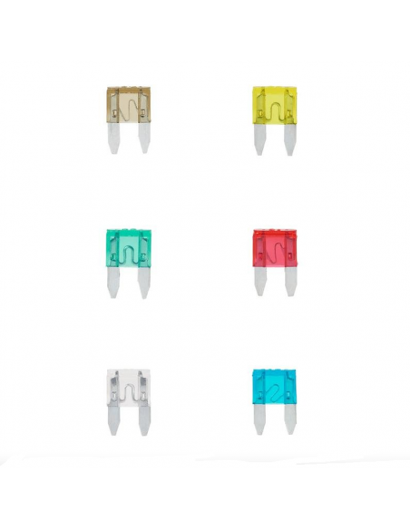 Assorted mini fuse, 6 pieces