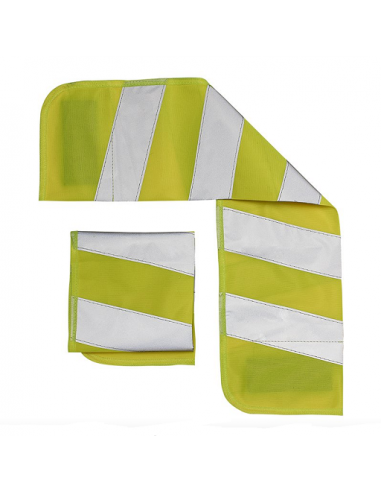 Sangles magnétiques de marquage routier x2