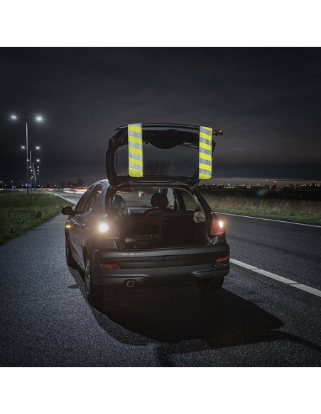 Cinghie di segnalazione stradali magnetiche x2 Cinghie di segnalazione stradali magnetiche x2