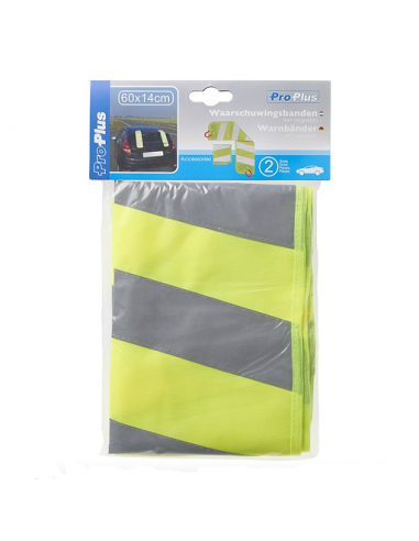 Magnetic road marking straps x2