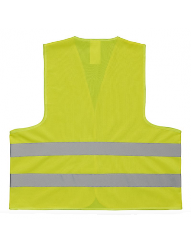 Gilet di sicurezza giallo riflettente